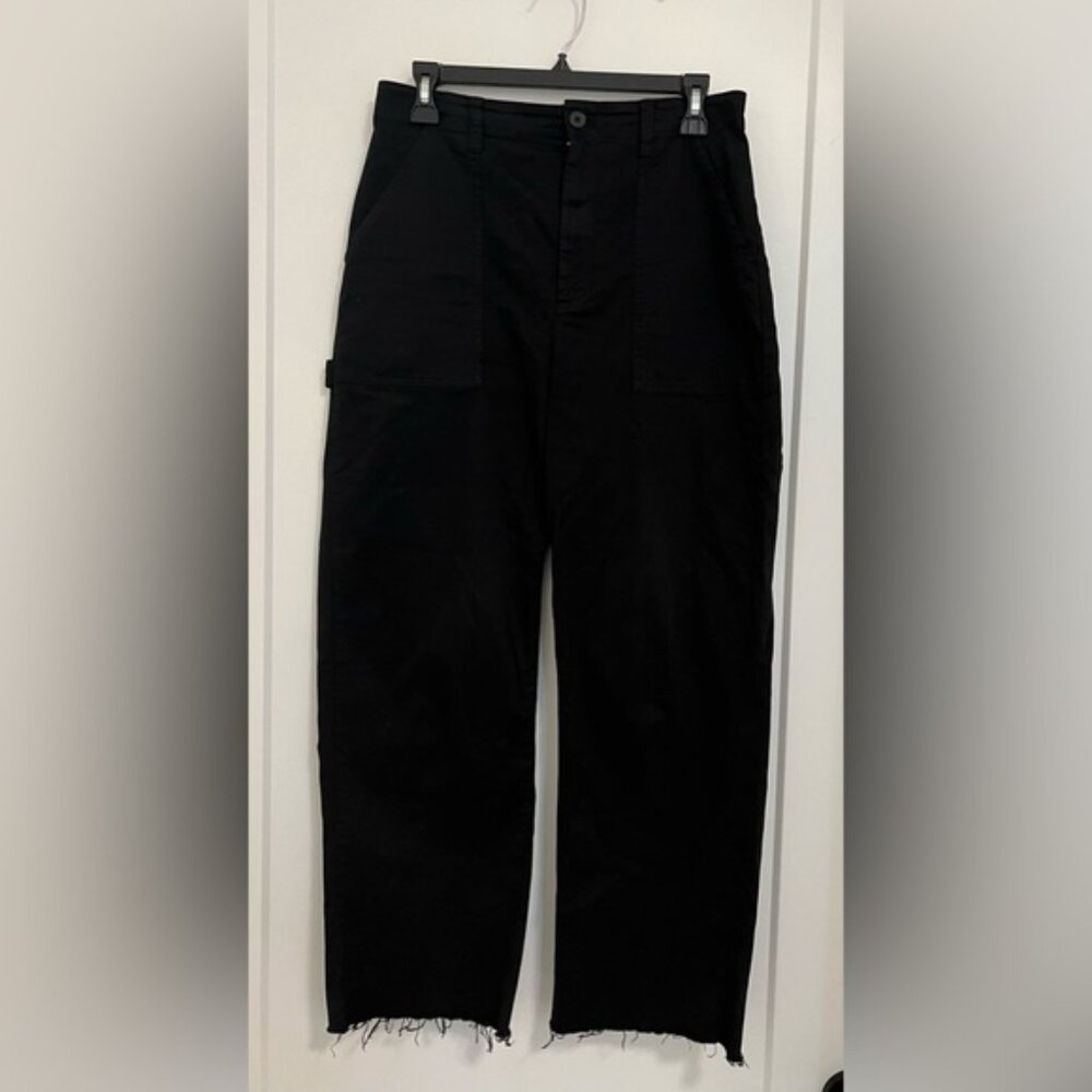 Sunday Best high-waisted black cargo pants